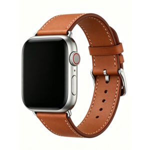 Full Grain Leather Apple Watch Band, Premium Handmade Watch Strap for Apple Watch