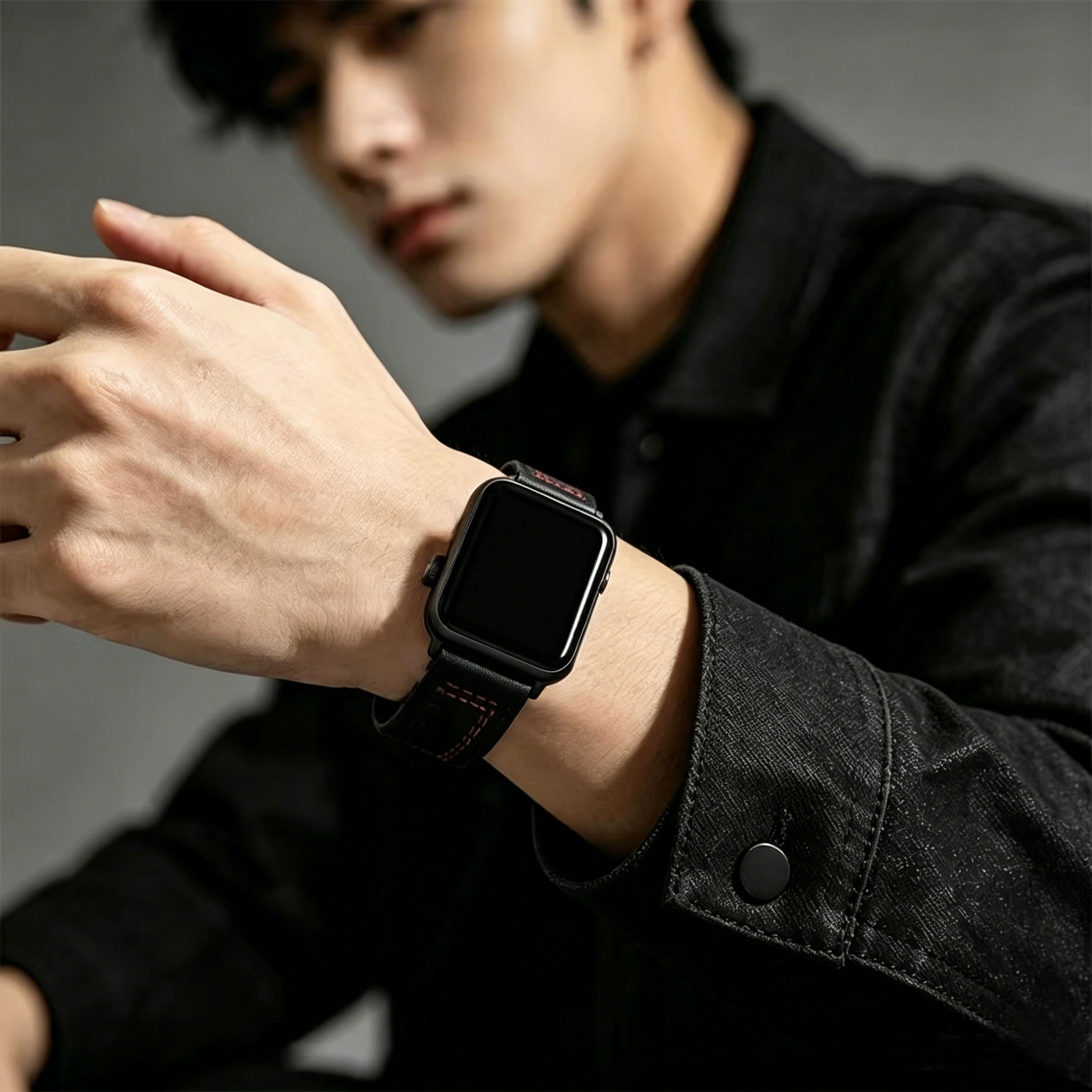 Leather Band for Apple Watch, Premium Soft Leather Wrist Strap - Image 5
