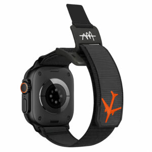 Nylon Watch Strap for Apple Watch, Adjustable Woven Band with Secure Fit