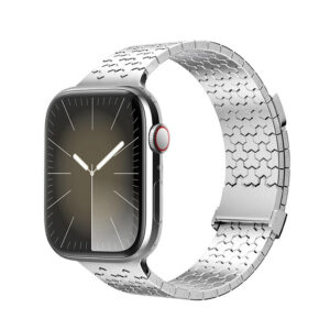Stainless Watch Strap for Apple Watch, Durable Metal Chain Bracelet for Everyday Wear