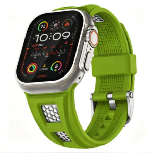 Apple Watch Ultra Silicone Band, Rugged Soft Silicone Strap for Outdoor Use